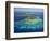 Monuriki Island and Coral Reef, Mamanuca Islands, Fiji-David Wall-Framed Photographic Print