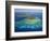 Monuriki Island and Coral Reef, Mamanuca Islands, Fiji-David Wall-Framed Photographic Print