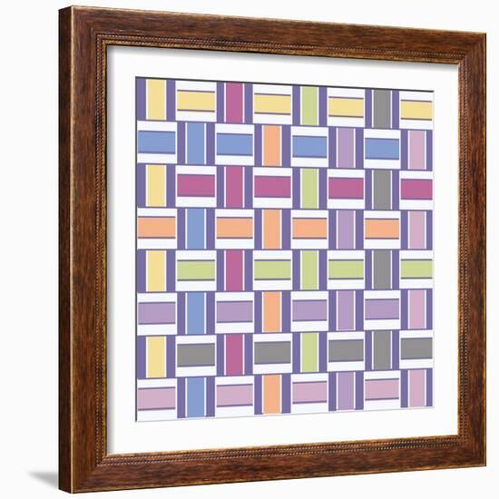 Mood Boost Weave 1-Melody Hogan-Framed Art Print