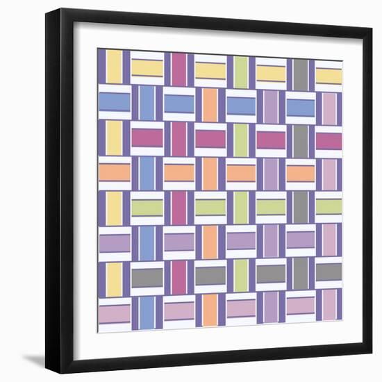 Mood Boost Weave 1-Melody Hogan-Framed Art Print