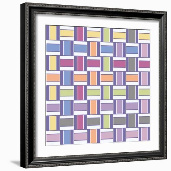 Mood Boost Weave 1-Melody Hogan-Framed Art Print