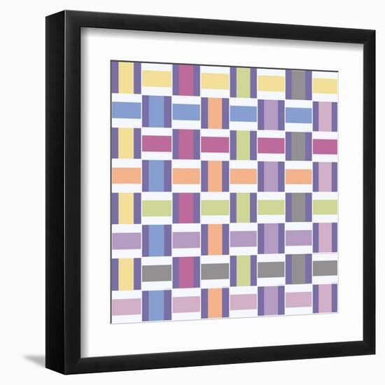 Mood Boost Weave 2-Melody Hogan-Framed Art Print