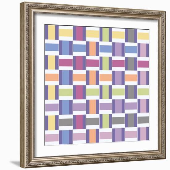 Mood Boost Weave 2-Melody Hogan-Framed Art Print