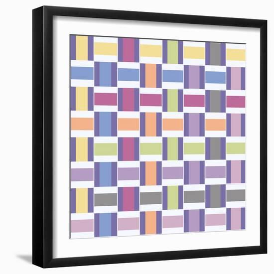 Mood Boost Weave 2-Melody Hogan-Framed Art Print