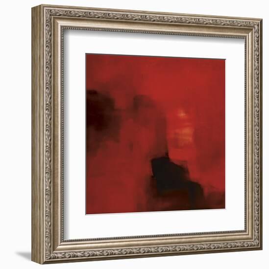 Mood in Red-Nancy Ortenstone-Framed Art Print