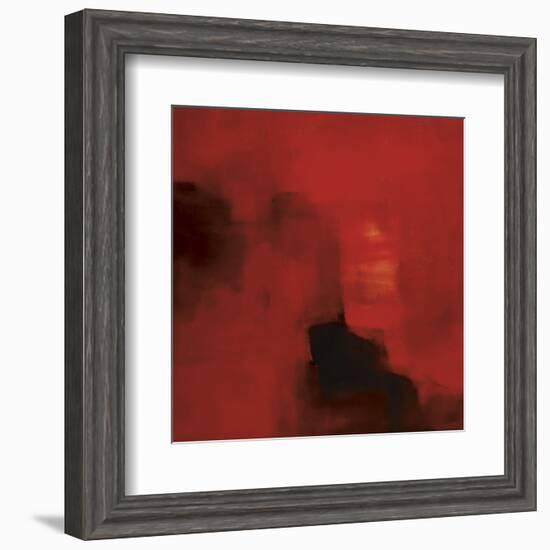 Mood in Red-Nancy Ortenstone-Framed Art Print