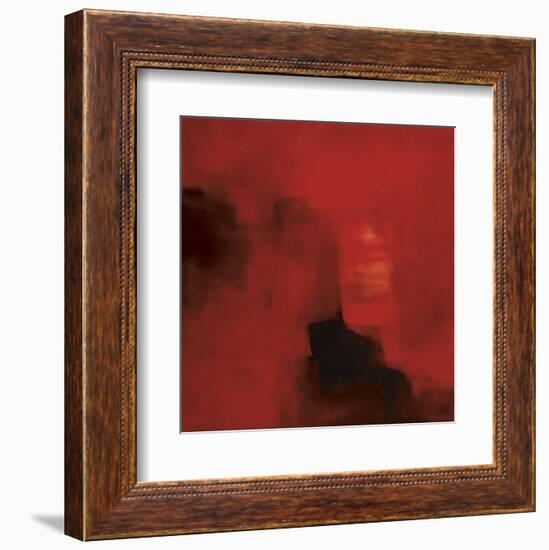 Mood in Red-Nancy Ortenstone-Framed Art Print