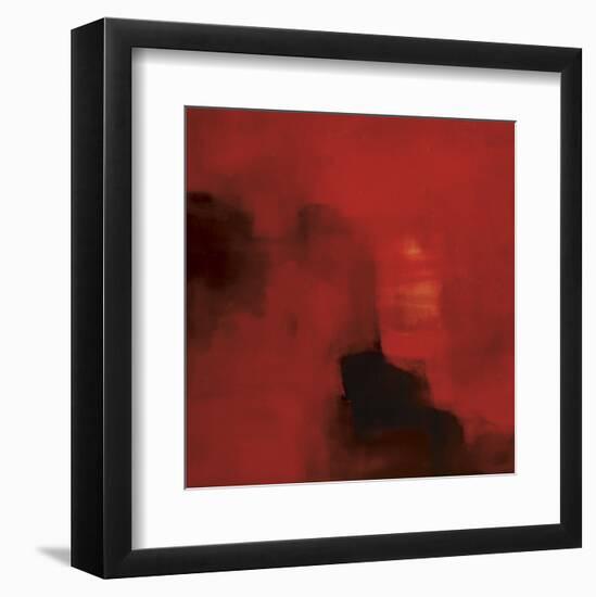 Mood in Red-Nancy Ortenstone-Framed Art Print