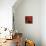 Mood in Red-Nancy Ortenstone-Mounted Art Print displayed on a wall