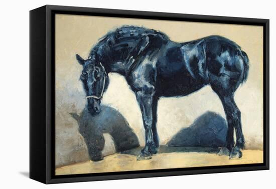 Mood Indigo I-Julie Chapman-Framed Stretched Canvas