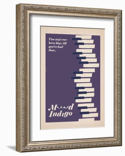 Mood Indigo-Anthony Peters-Framed Art Print