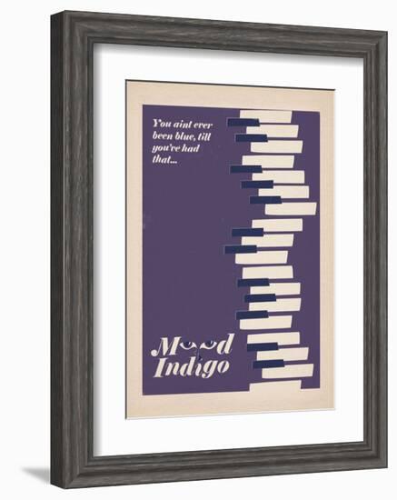 Mood Indigo-Anthony Peters-Framed Art Print