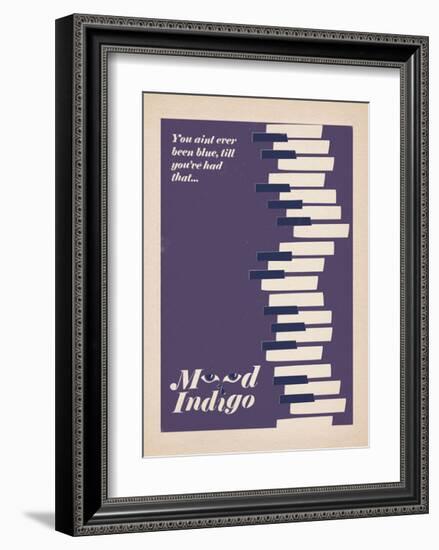 Mood Indigo-Anthony Peters-Framed Art Print