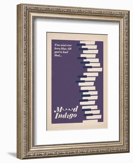 Mood Indigo-Anthony Peters-Framed Art Print