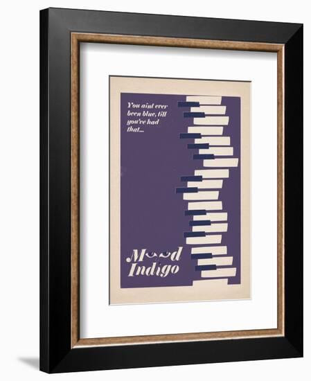 Mood Indigo-Anthony Peters-Framed Art Print