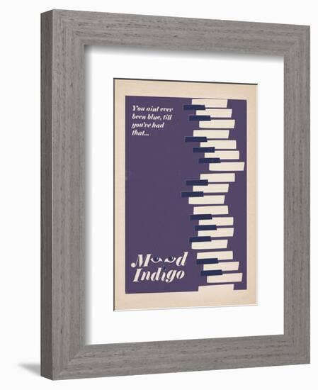 Mood Indigo-Anthony Peters-Framed Art Print