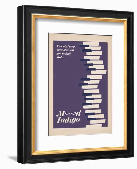 Mood Indigo-Anthony Peters-Framed Art Print