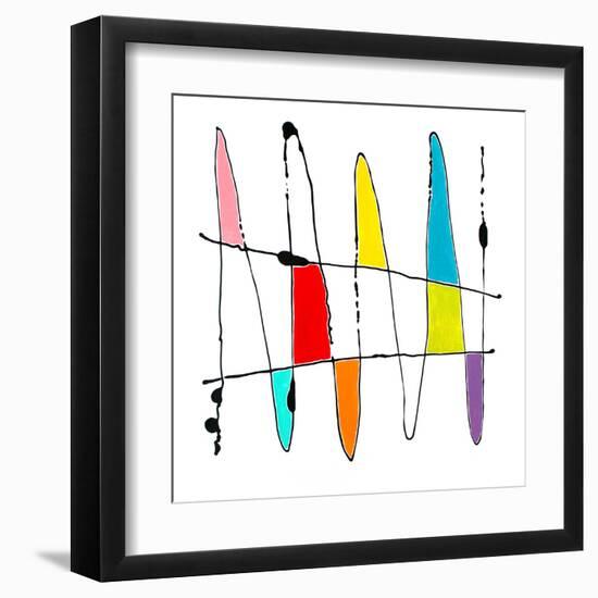 Mood Swings-Sharon Pierce McCullough-Framed Art Print