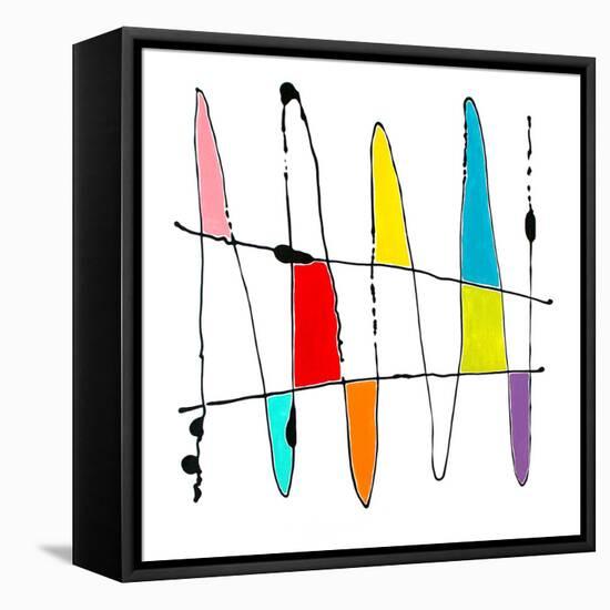 Mood Swings-Sharon Pierce McCullough-Framed Stretched Canvas