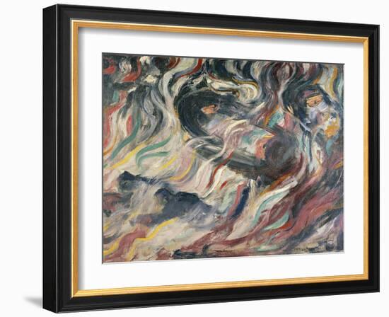 Moods: Good-Byes-Umberto Boccioni-Framed Giclee Print