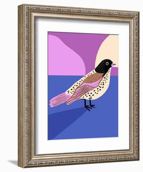 Moody Bird-Tara Reed-Framed Art Print