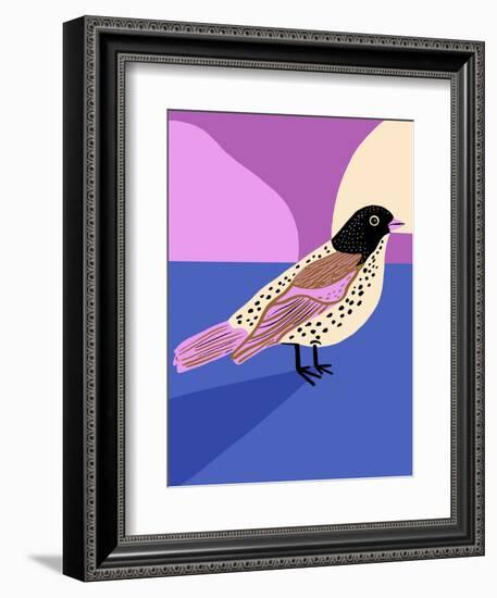 Moody Bird-Tara Reed-Framed Art Print