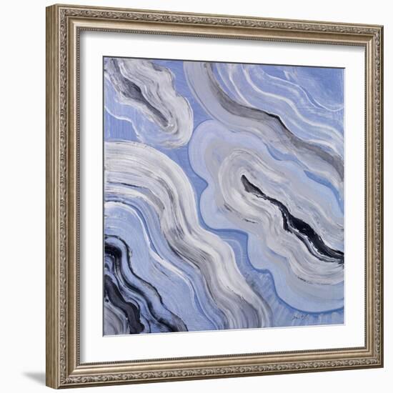 Moody Blue Agate I-Lanie Loreth-Framed Premium Giclee Print