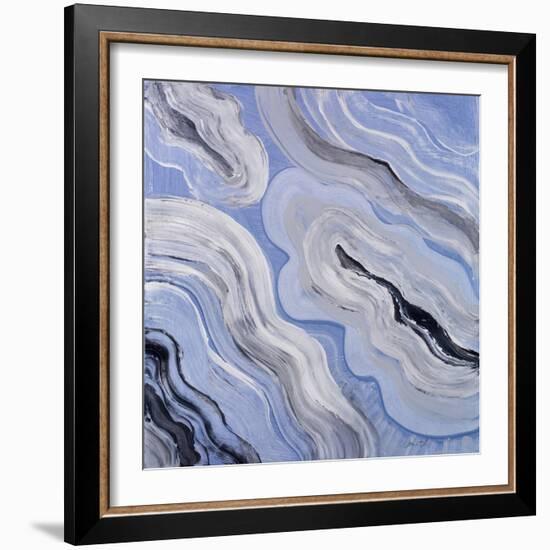 Moody Blue Agate I-Lanie Loreth-Framed Premium Giclee Print