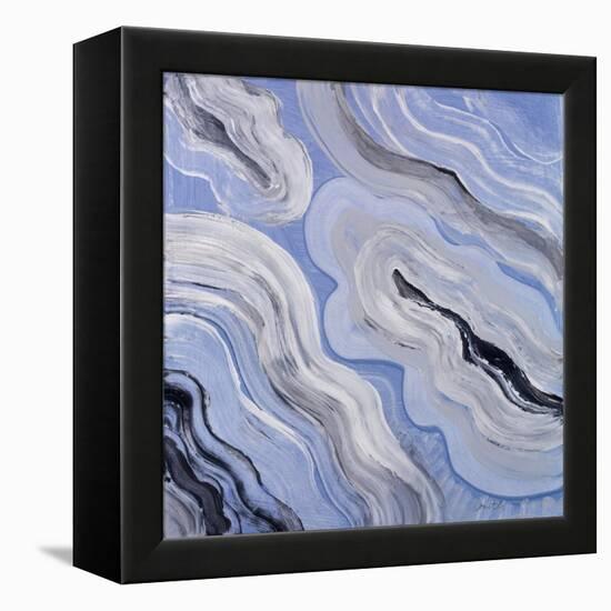 Moody Blue Agate I-Lanie Loreth-Framed Stretched Canvas