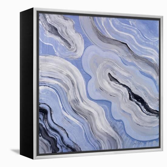 Moody Blue Agate I-Lanie Loreth-Framed Stretched Canvas