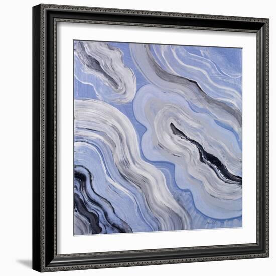 Moody Blue Agate I-Lanie Loreth-Framed Art Print