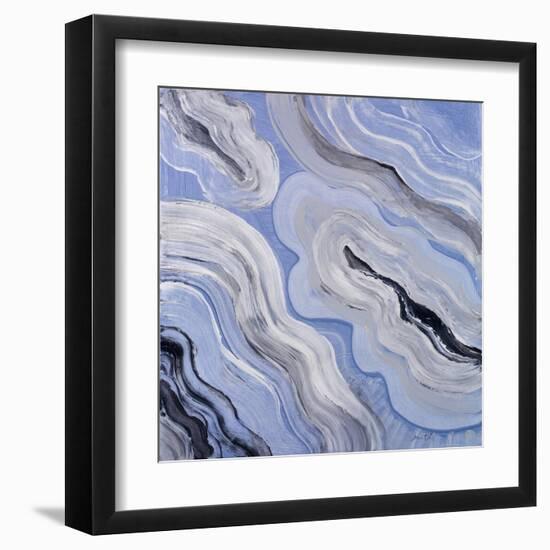 Moody Blue Agate I-Lanie Loreth-Framed Art Print