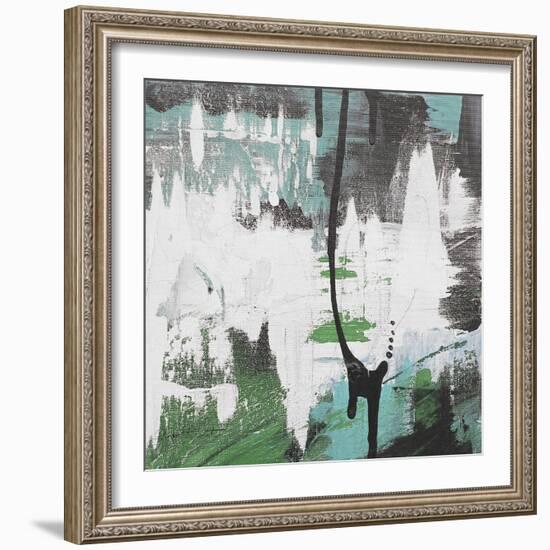 Moody Blues Abstract C-Jean Plout-Framed Giclee Print