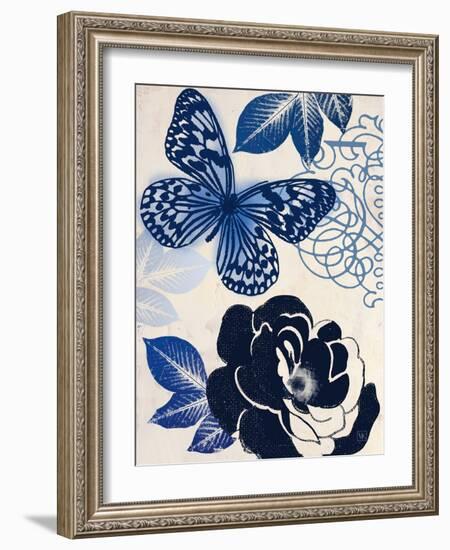 Moody Blues-Violet Leclaire-Framed Art Print