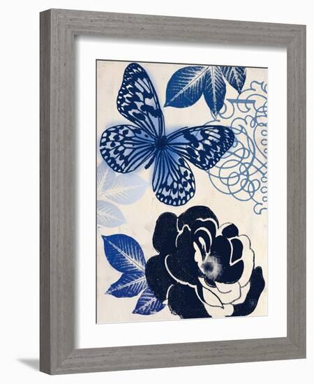 Moody Blues-Violet Leclaire-Framed Art Print