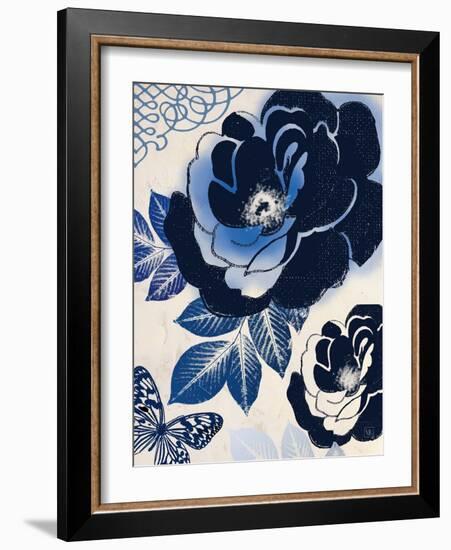 Moody Indigo-Violet Leclaire-Framed Art Print