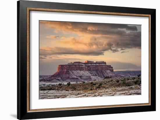 Moody Kayenta Ariziona Landscape, Southwest US-Vincent James-Framed Photographic Print