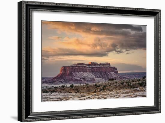 Moody Kayenta Ariziona Landscape, Southwest US-Vincent James-Framed Photographic Print