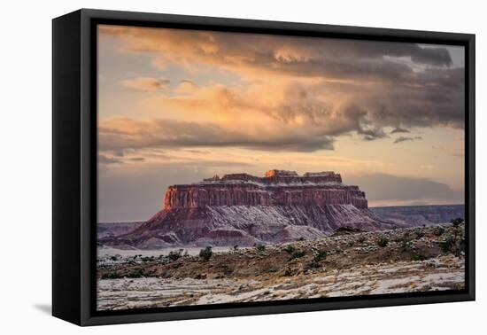 Moody Kayenta Ariziona Landscape, Southwest US-Vincent James-Framed Premier Image Canvas