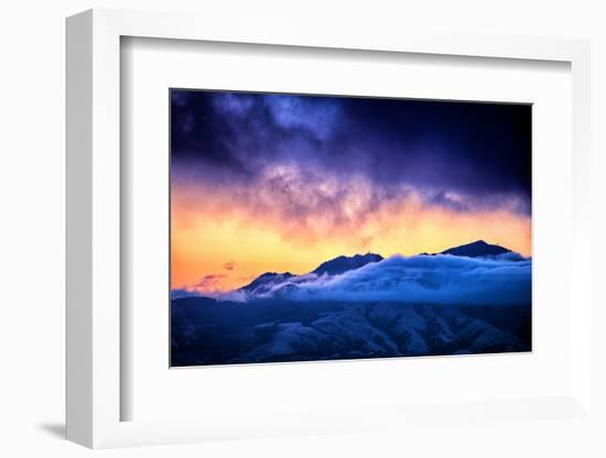 Moody Light Storm, Mount Diablo, Easy Bay, Oakland California-Vincent James-Framed Photographic Print