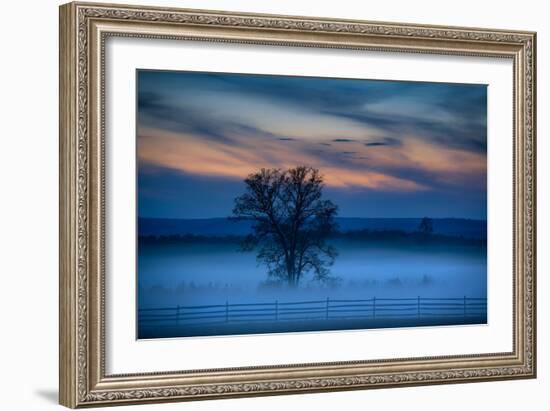 Moody Morning Landscape, Gettysburg Battle Field, Adams County, Pennsylvania, USA-Mira-Framed Photographic Print