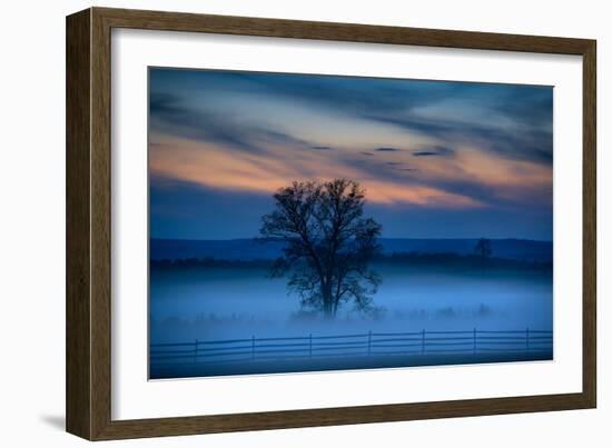 Moody Morning Landscape, Gettysburg Battle Field, Adams County, Pennsylvania, USA-Mira-Framed Photographic Print