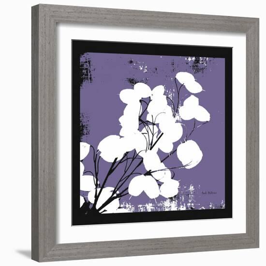 Moody Purple Money Plant-Herb Dickinson-Framed Photographic Print