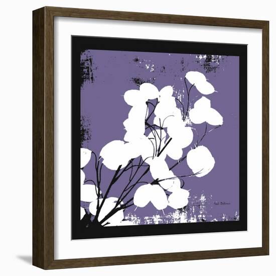 Moody Purple Money Plant-Herb Dickinson-Framed Photographic Print