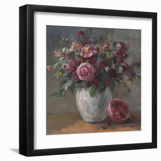 Moody Rich Fall Florals-Danhui Nai-Framed Art Print