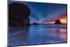 Moody Seascape After Sunset, Sonoma Coast, California-Vincent James-Mounted Photographic Print