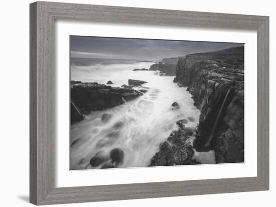 Moody Sonoma Seascape, California Coast-Vincent James-Framed Photographic Print