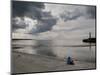 Moody view of Margate in Kent harbour shows seascape that Turner painted-Charles Bowman-Mounted Photographic Print