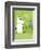 Moomintroll in Moomin Valley-Tove Jansson-Framed Art Print