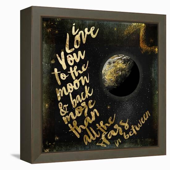 Moon and Back I-Color Bakery-Framed Premier Image Canvas